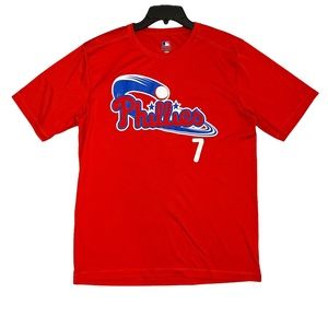 Phillies Performance Shirt Mens Large Genuine Merchandise MLB Phillies Franco 7